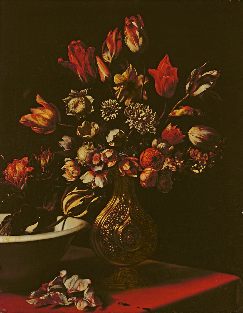 Carlo Dolci - Vase of Flowers